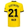 Oficiální Fotbalový Dres Borussia Dortmund Malen 21 Domácí 2023-24 pro Muži